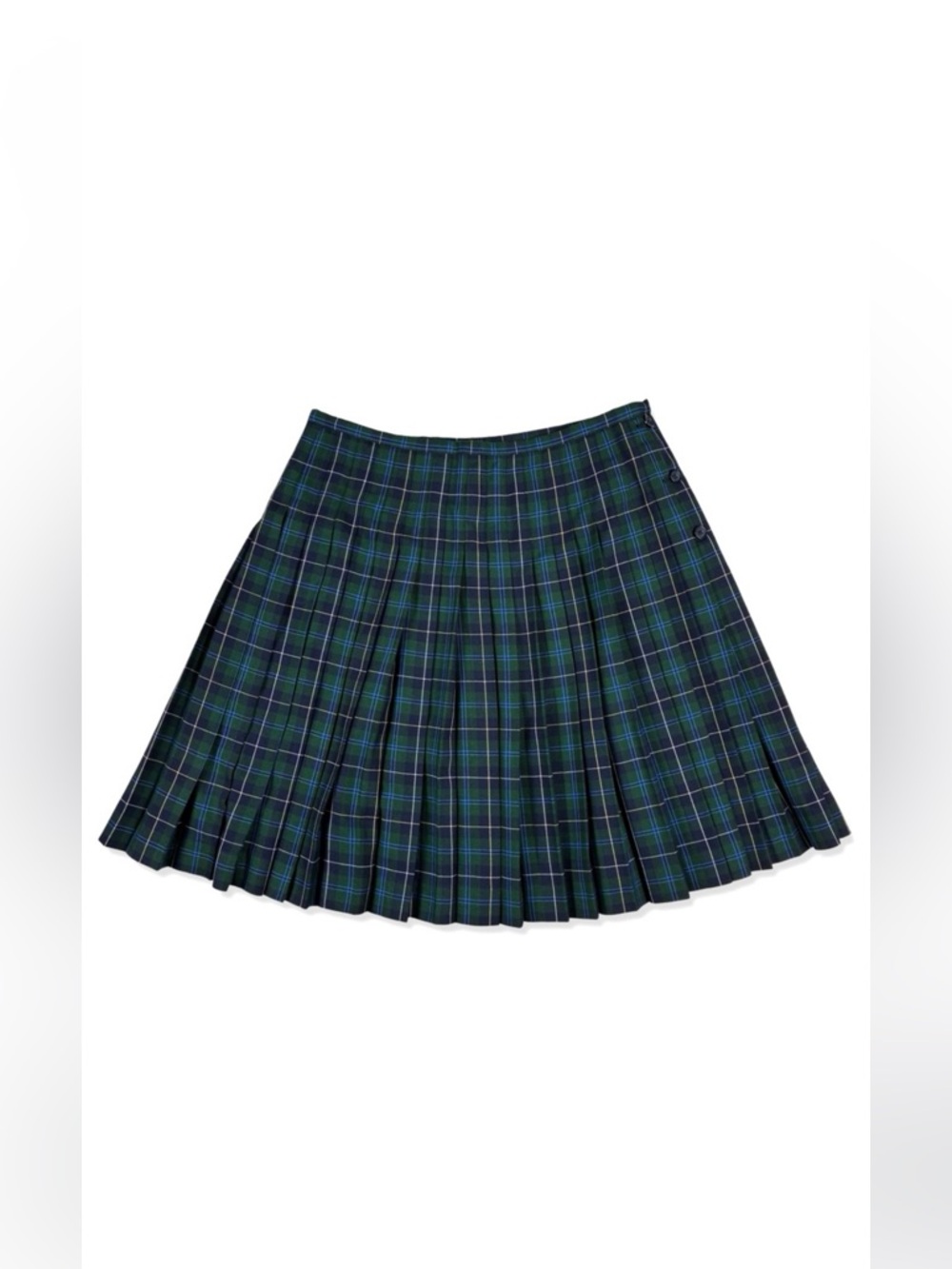 Liz Claiborne Sport Vintage Plaid Pleated Skirt